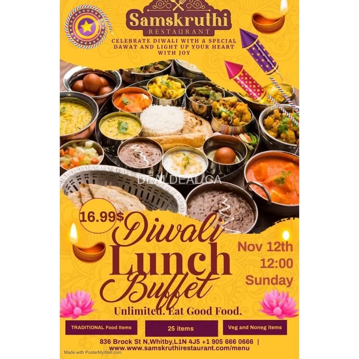 diwali-lunch-buffet-at-samskruthi-restaurant