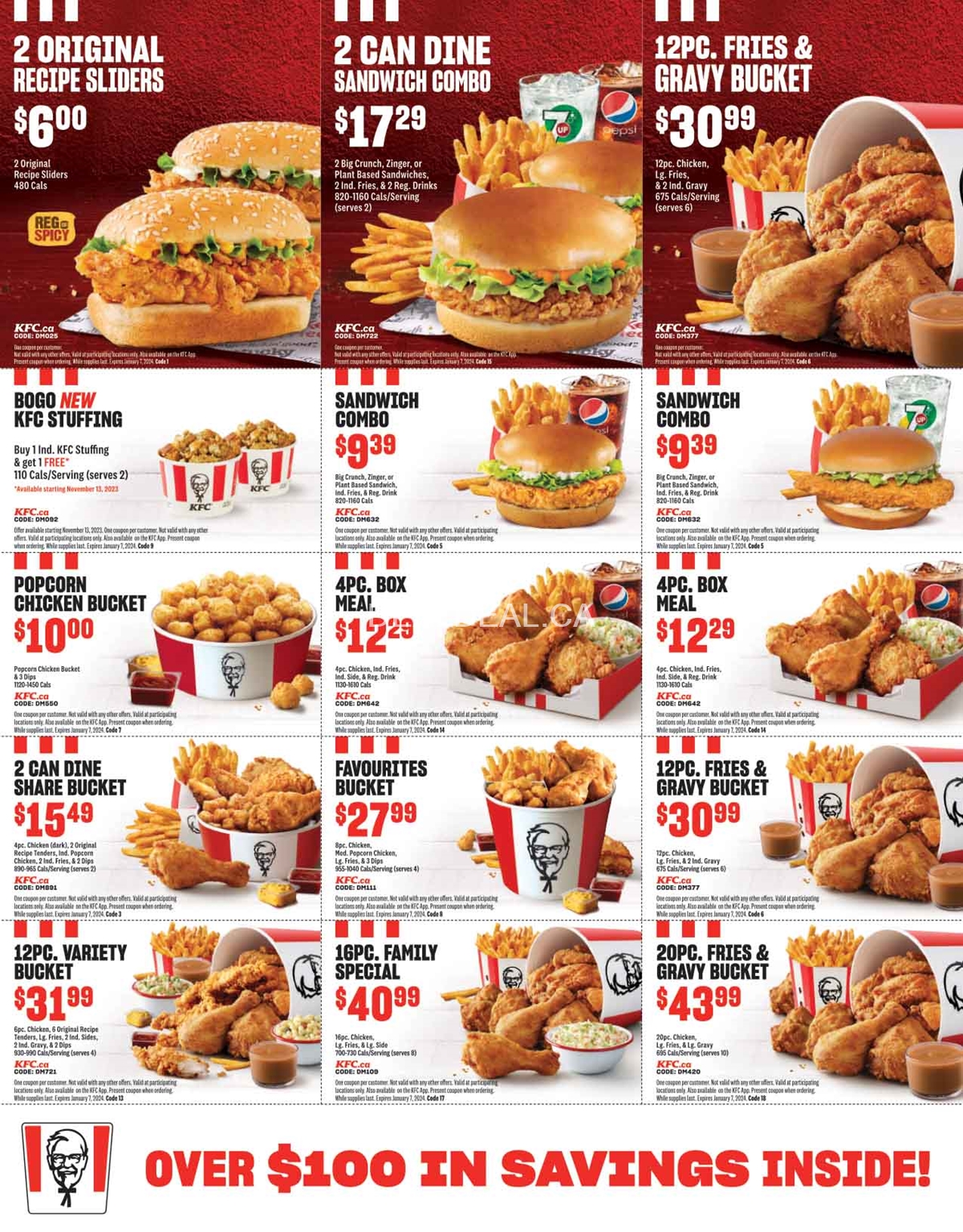 KFC British Columbia: Exclusive Coupons, Flyers, and Deals - 2023