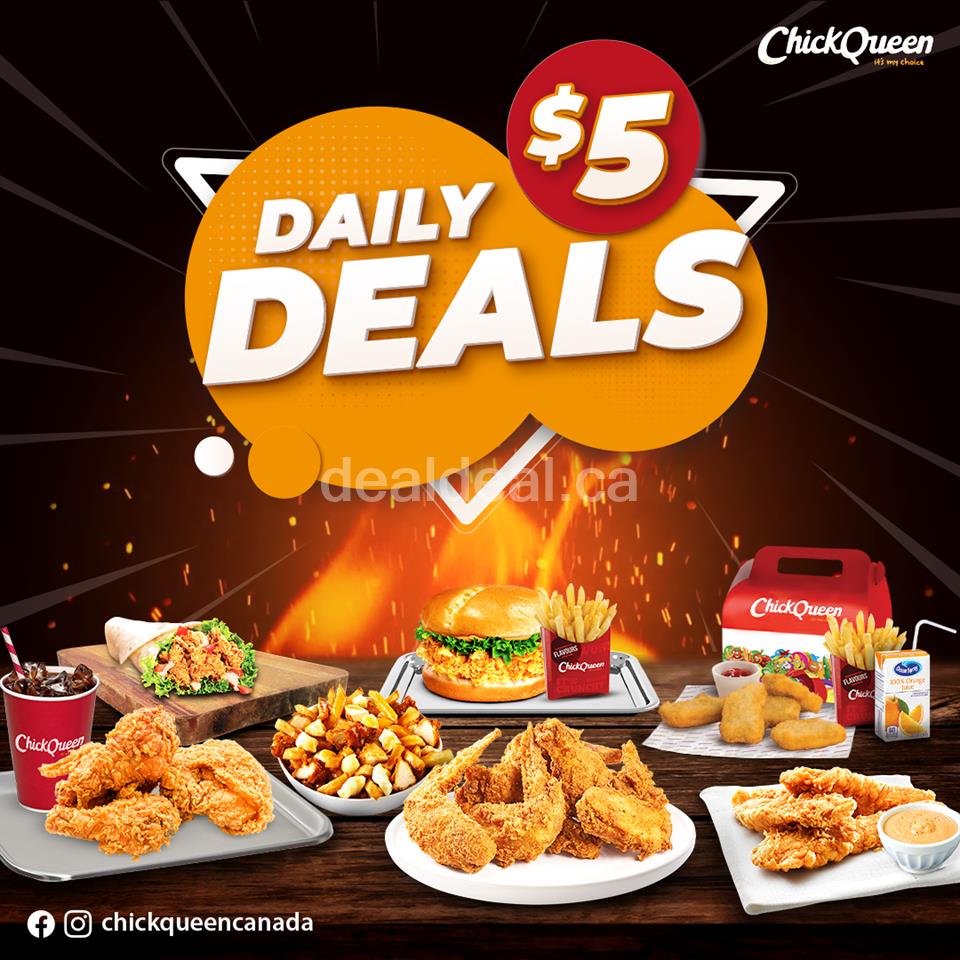 Fried Chicken Deal At Chickqueen Restaurant Mississauga   Dealdeal Promo 07ecc3b9a1b94655b00e0b8d167b65ee 