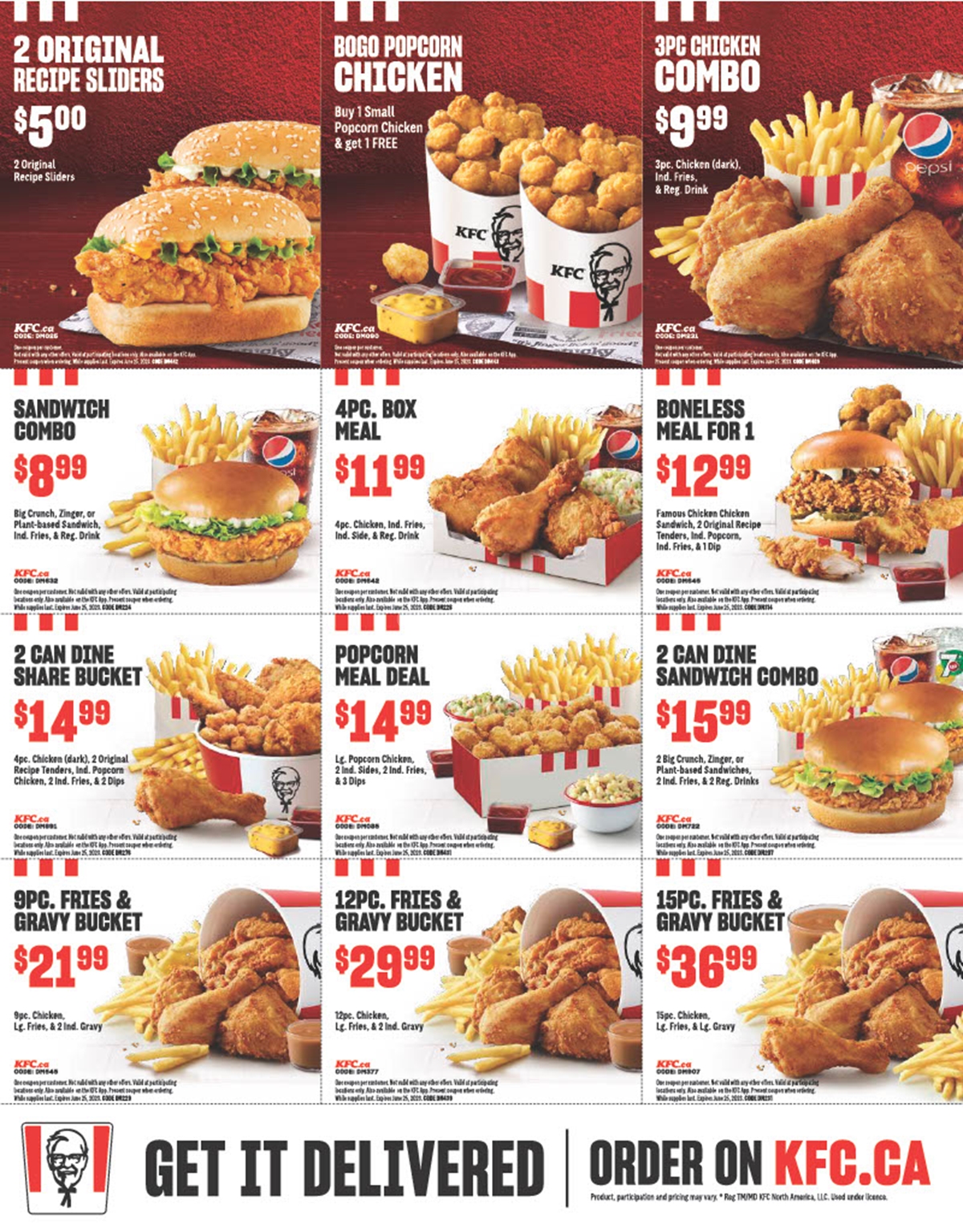 KFC Manitoba: Exclusive Coupons, Flyers, and Deals - 2023