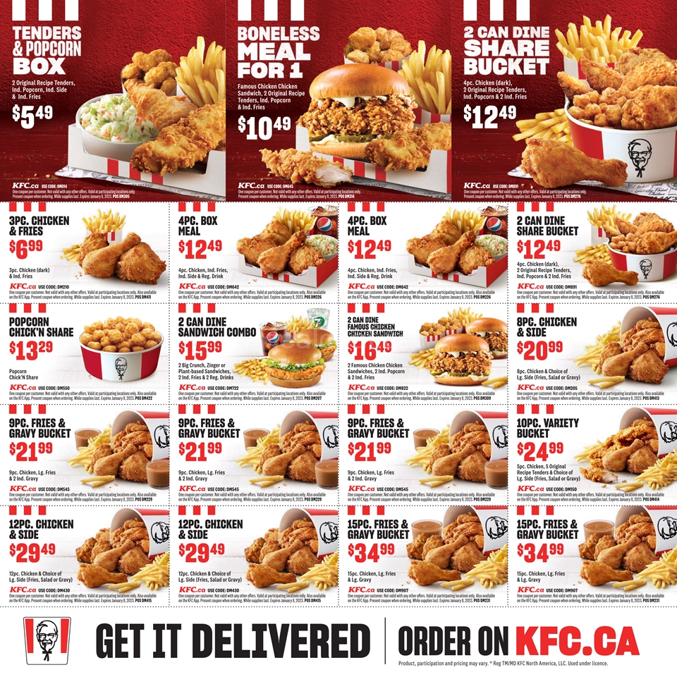 KFC Canada - Exclusive Coupon - Alberta - KFC Canada