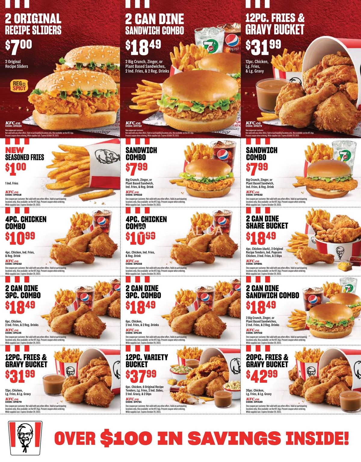 KFC Nova Scotia: Exclusive Coupons, Flyers, and Deals - 2023