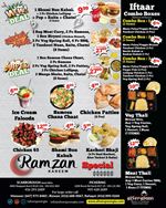 Ramzan 2024 Catering Packages and Individual Combo Boxes at Silver Spoon Takeout & Catering