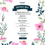  3-Course Menu at Nuna Kitchen & Bar for this Mother's Day