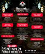 Indulge in a lavish Ramadan Iftar buffet experience at Charsi Karahi & BBQ.