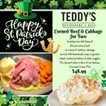 Celebrate St. Patrick's Day at Teddy's Restaurant & Deli