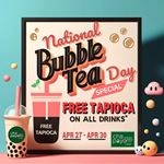 Free tapioca for all drinks at Chapayom Canada