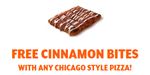 Free Cinnamon bites at Little Caesars 