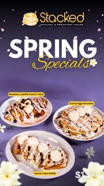 Spring Specials at Stacked Pancake & Breakfast House 