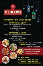 Ramadan specials at Food Time