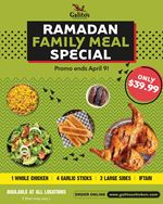Celebrate Ramadan with family meal special at Galito's Flame Grilled Chicken