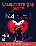Valentine's Day Special at Piper Arms Pub Whitby