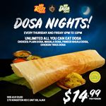Unlimited All You Can Eat Dosa at My Roti Place/My Dosa Place-Ajax