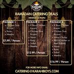 Ramadan Catering Deals at Karahi Boys