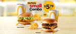 Grab a Junior Chicken or McDouble McPicks Small Combo for just $5.79