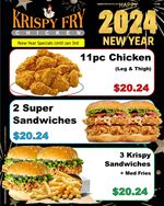 New year Specials at Krispy fry