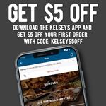 Download the Kelseys App and save $5 on your first order