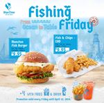 Blue Claw Moncton Fish Burger or Fish & Chips for only $9.95