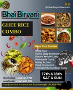 Ghee Rice Combo at Bhai Biryani
