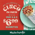 Celebrate Cinco De Mayo at Mucho Burrito Fresh Mexican Grill