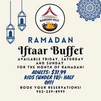 Enjoy a Ramadan Iftar Buffet at Karahi Hut Pickering