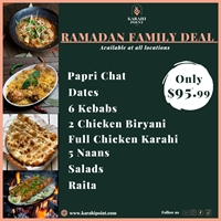 Karahi Point is offering a Ramadan family deal