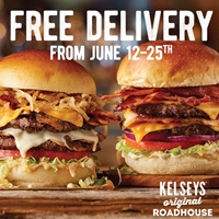  Get Free Delivery from kelseys