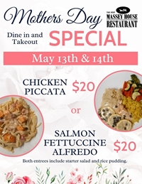 Mother's Day Special at Massey House