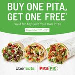 Buy one Pita, Get one Free on Uber Eats at Pita Pit