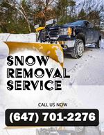 Winter Season Snow Removal Service for 2023/2024 - Durham Region