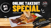 Order Online for pickup and get 10% off regular priced items at One Eyed Jack Pub & Grill - Oshawa