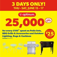 Get 25,000 PC Optimum points for every $100 spent at Real Canadian Superstore