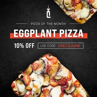 Pizza of the Month: Eggplant Delight at City Square Pizza