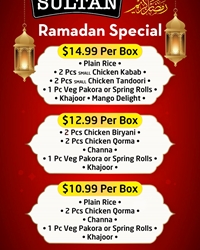 Ramadan Special at Sultan BBQ & Grill
