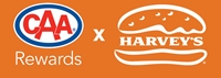 CAA Members get 10% off every day at Harvey's