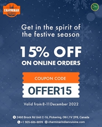 15% Off on Online Orders