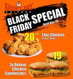 Black Friday Special at Krispy Fry