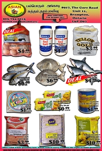 Weekly Specials at Asian Cash & Carry