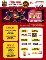 Diwali Specials at Patel Indian Grocery Store