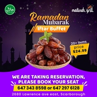 Iftar Buffet at Madinah Grill