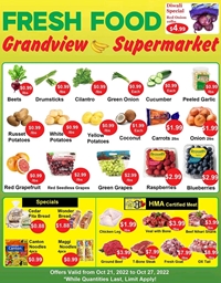 Grandview Supermarket's Weekly Flyer