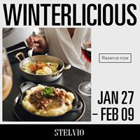 Winterlicious- Check the menu for $55