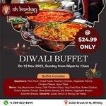 Celebrate the Festival of Lights with Our Diwali Buffet at Oh Bombay!