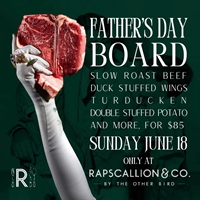 Celebrate father's day at Rapscallion & Co