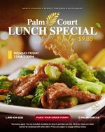 $9.88 Lunch Special at Palm Court Restaurant and Bar