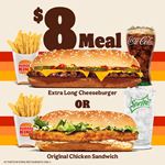 $8 Meal at Burger King