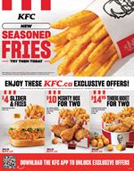 KFC Ontario: Exclusive Coupons, Flyers, and Deals - 2023