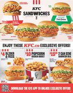 KFC British Columbia Exclusive Coupons, Flyers, and Deals 2024