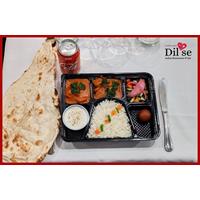 Lunch Special Combo: Vegetarian Thali at Dil Se Indian Restaurant & Bar