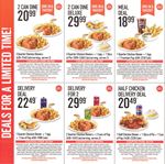 Swiss Chalet: limited time deals & Coupon Codes 2024